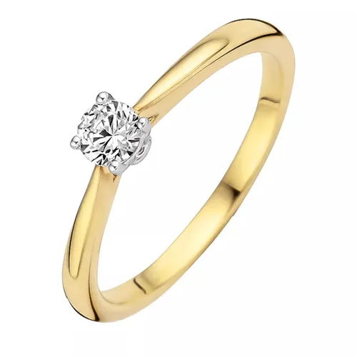 Blush Rings - Ring 1187BZI - Gold (14k) with Zirconia - gold - Rings for ladies