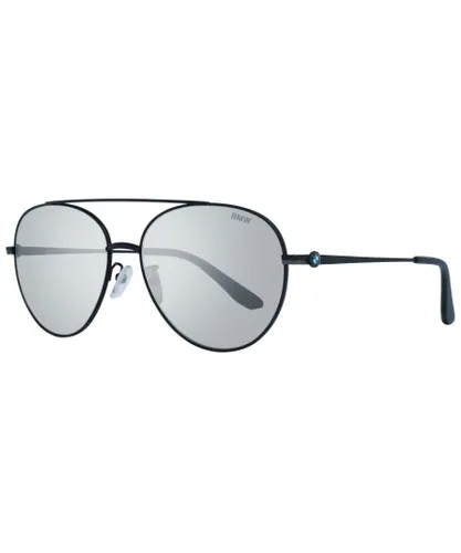 BMW Mens Aviator Sunglasses - Black - One