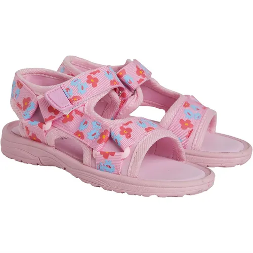 Board Angels Junior Girls Floral Sports Sandals Pink Floral