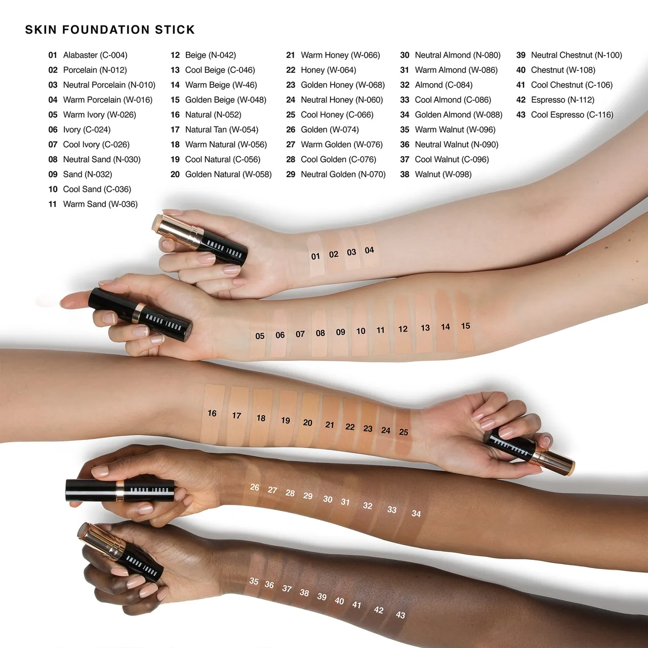 Bobbi Brown Skin Foundation Stick (Various Shades) - Warm Sand