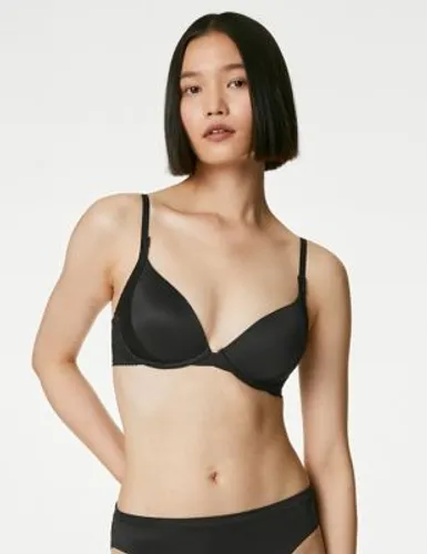 Body By M&S Womens Body Soft™ Wired Plunge T-Shirt Bra A-E - 32A - Black, Black,White,Dusted Mint,Opaline,Rose Quartz