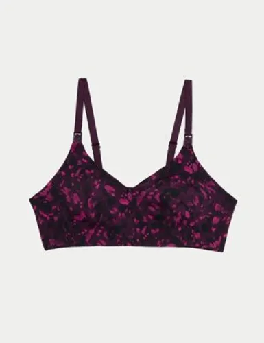 Body By M&S Womens Flexifit™ Non Wired Nursing Bra (A-H) - 32A - Blackcurrant, Blackcurrant