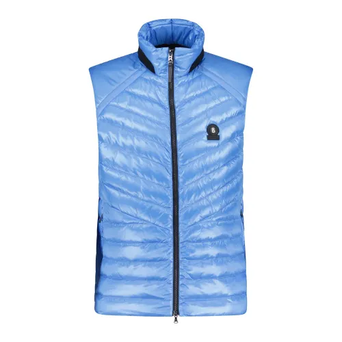 Bogner , Lasse Down-Filled Vest with Logo ,Blue male, Sizes: