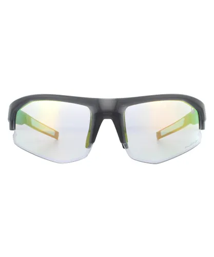 Bolle Unisex Sunglasses Bolt 2.0 BS004004 Matte Black Crystal Phantom Clear Green Photochromic - One Size