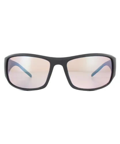 Bolle Unisex Sunglasses King BS026007 Matte Black Phantom+ Photochromic Polarized 85% - One