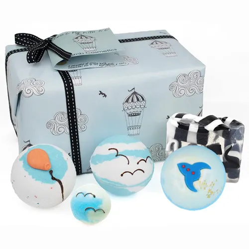 Bomb Cosmetics Come Fly With Me Handmade Wrapped Bath &
