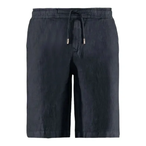 BomBoogie , Blue Denim Shorts ,Blue male, Sizes: