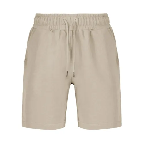 BomBoogie , Cotton Fleece Bermuda Shorts ,Beige male, Sizes: