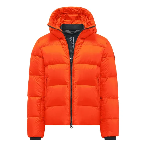 BomBoogie , Helsinki Puffy Down Jacket ,Orange male, Sizes: