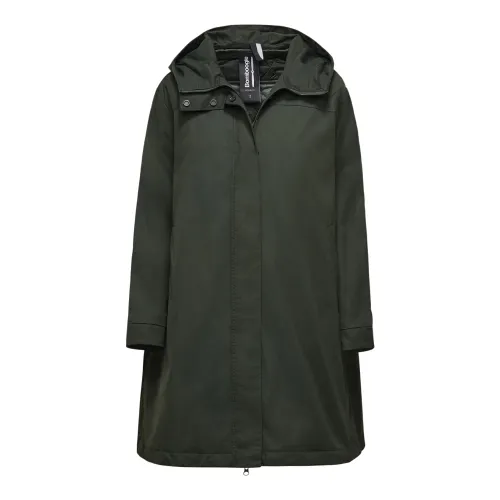BomBoogie , Parka with Inner Vest - Rainproof and Windproof ,Green female, Sizes: