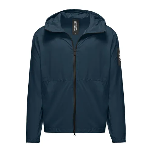 BomBoogie , Rainproof Packable Jacket ,Blue male, Sizes: