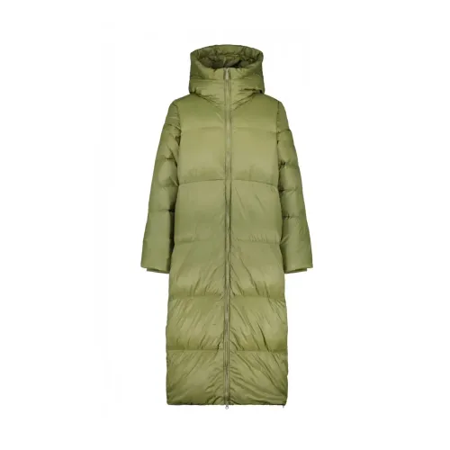BomBoogie , Stylish Down Coat ,Green female, Sizes: