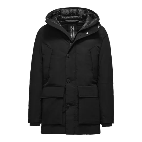 BomBoogie , Water Repellent Parka for Cold Winter Days ,Black male, Sizes: