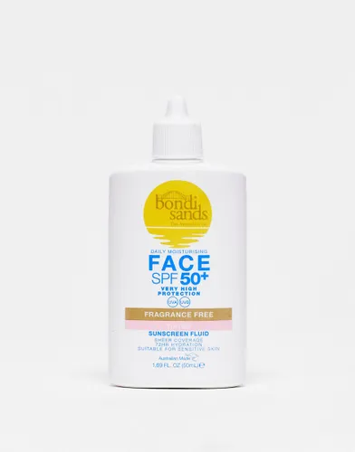 Bondi Sands SPF 50+ Fragrance Free Tinted Face Fluid-No colour