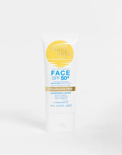 Bondi Sands Sunscreen Lotion SPF50+ for Face 75ml-Clear