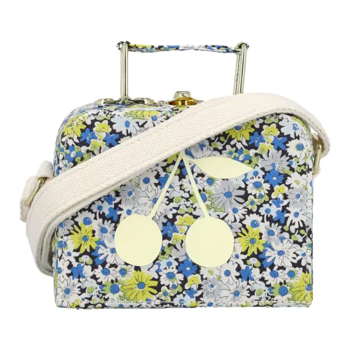 Bonpoint , Flower Bleu Handbag ,Multicolor female, Sizes: ONE SIZE
