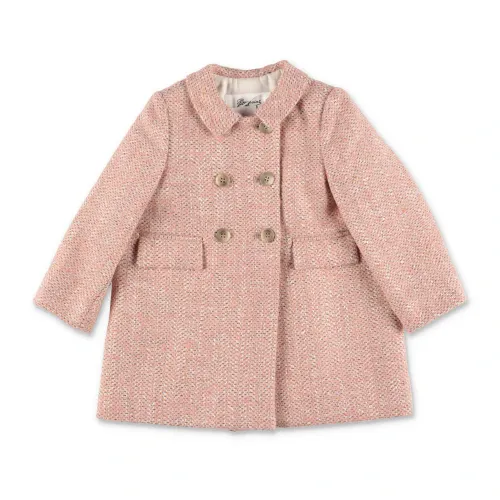 Bonpoint , Pink wool blend Bonpoint coat ,Pink female, Sizes: