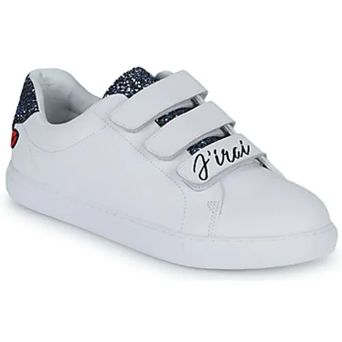 Bons baisers de Paname  EDITH J IRAI OU TU IRAS  women's Shoes (Trainers) in White