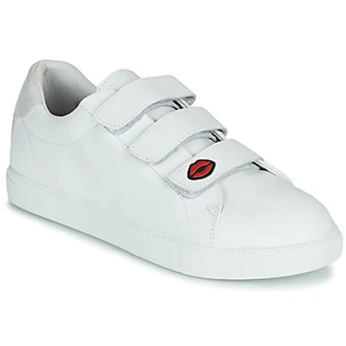 Bons baisers de Paname  EDITH LEGENDE  women's Shoes (Trainers) in White