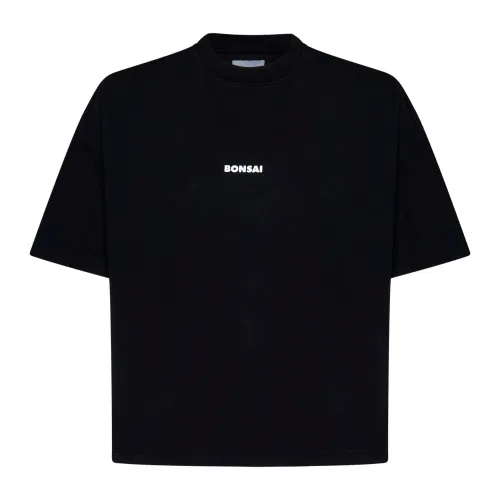 Bonsai , Black Bonsai T-shirts and Polos ,Black male, Sizes: