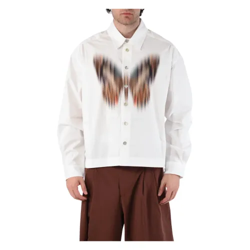 Bonsai , Butterfly Shirt ,White male, Sizes: