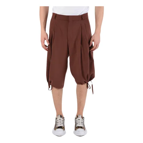 Bonsai , Casual Shorts ,Brown male, Sizes: