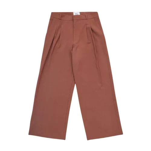 Bonsai , Super Loose Brown Pants ,Brown male, Sizes: