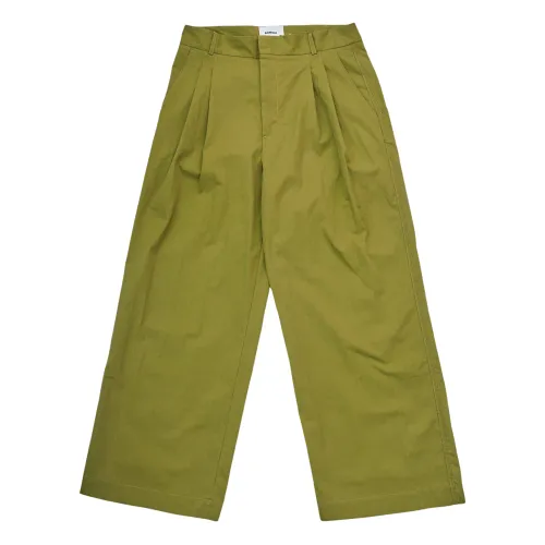 Bonsai , Super Loose Green Pants ,Green male, Sizes: