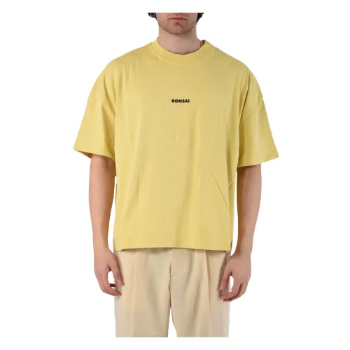 Bonsai , T-Shirts ,Beige male, Sizes: