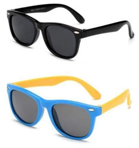 Boolavard Kids Polarized Sunglasses Rubber Flexible Shades