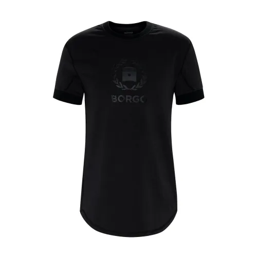 Borgo , Borgo Valencia SC2 Nero T-Shirt ,Black male, Sizes: