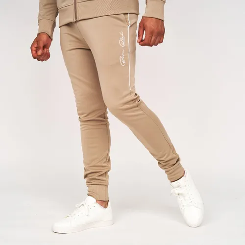 Born Rich Mens Granero Trackpants Simply Taupe - M / Simply Taupe