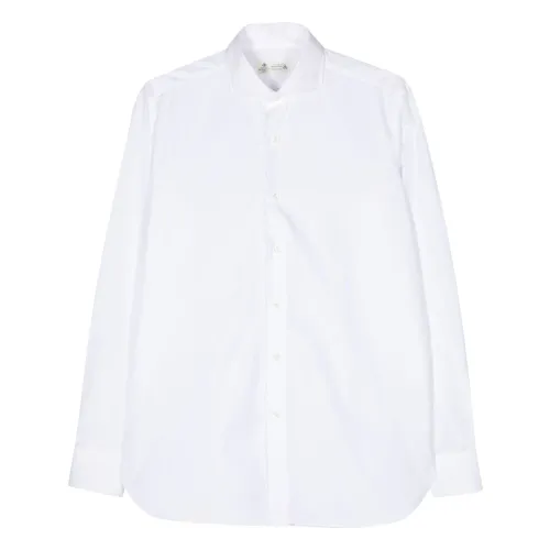 Borrelli , Cotton dress shirt ,White male, Sizes: