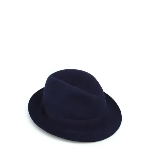 Borsalino , Men Accessories Hats & Caps Blue Aw22 ,Blue male, Sizes: