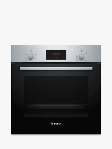 Bosch Series 2 HHF113BR0B Built In Electric Single Oven, Stainless Steel - Stainless Steel - Unisex