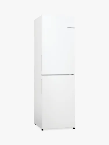 Bosch Series 2 KGN27NWEAG Freestanding 50/50 Fridge Freezer, White - White - Unisex