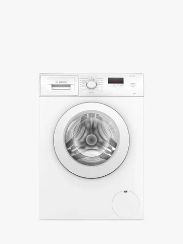 Bosch Series 2 WAJ28002GB Freestanding Washing Machine, 8kg Load, 1400rpm Spin, White - White - Unisex