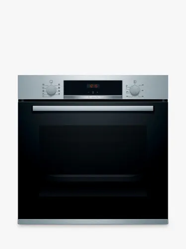 Bosch Series 4 HBS534BS0B Built In Electric Single Oven, Stainless Steel - Stainless Steel - Unisex