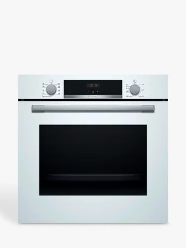 Bosch Series 4 HBS534BW0B Built In Electric Single Oven, White - White - Unisex