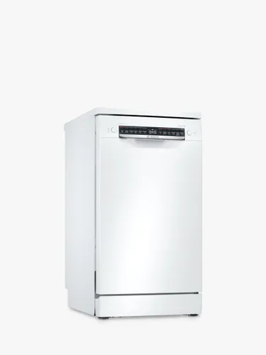 Bosch Series 4 SPS4HMW53G Freestanding Slimline Dishwasher, White - White - Unisex