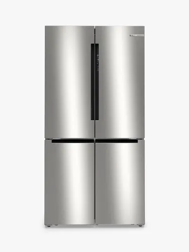 Bosch Series 6 KFN96APEAG Freestanding 65/35 French Fridge Freezer, Inox Easy Clean Steel - Silver - Unisex