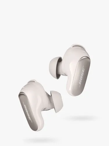 Bose QuietComfort Ultra Earbuds True Wireless Bluetooth In-Ear Headphones with Personalised Noise Cancellation & Sound - White Smoke - Unisex