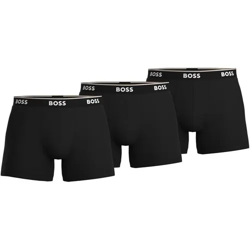 Boss 3 Pack Boxer Shorts - Black