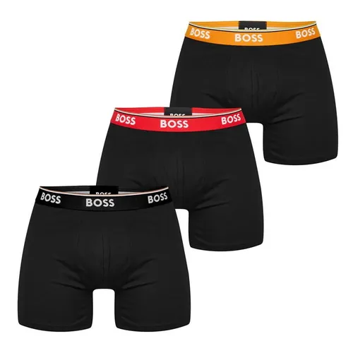 Boss 3 Pack Boxer Shorts - Black