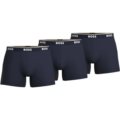 Boss 3 Pack Boxer Shorts - Blue