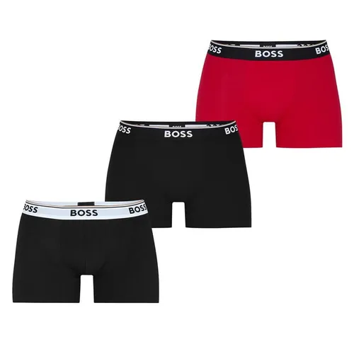 Boss 3 Pack Boxer Shorts - Red