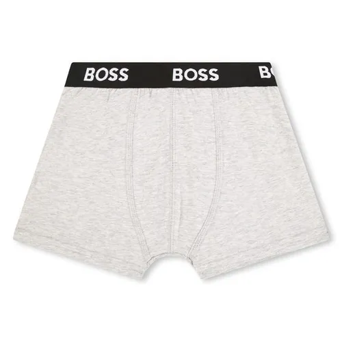 Boss 3-Pack Cotton Boxers Juniors - Grey