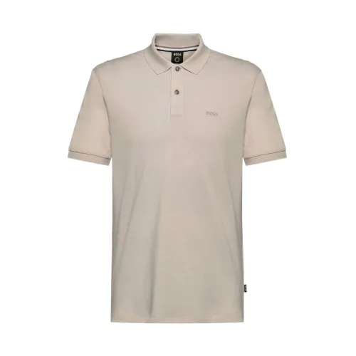 Boss , 50468301 Polo Shirts ,Gray male, Sizes: