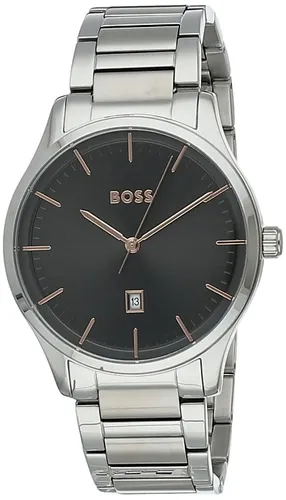 BOSS Analogue Quartz Watch for Men with Silver Stainless