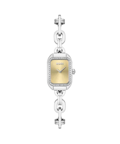 BOSS Analogue Quartz Watch for Women with Silver Stainless